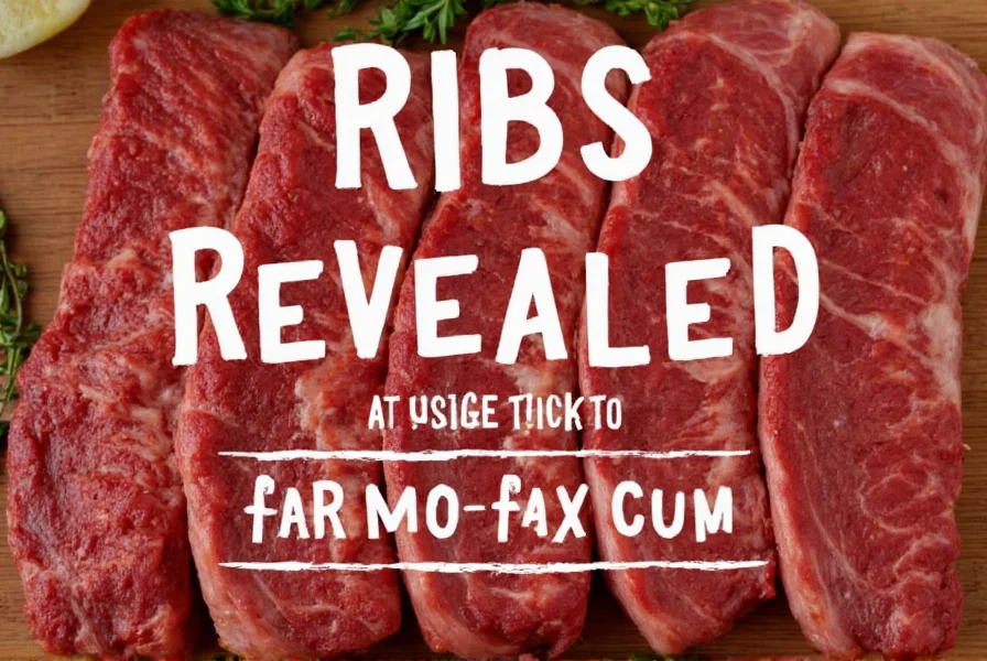 ribs revealed from farm to flavor a spicy storage usage guide