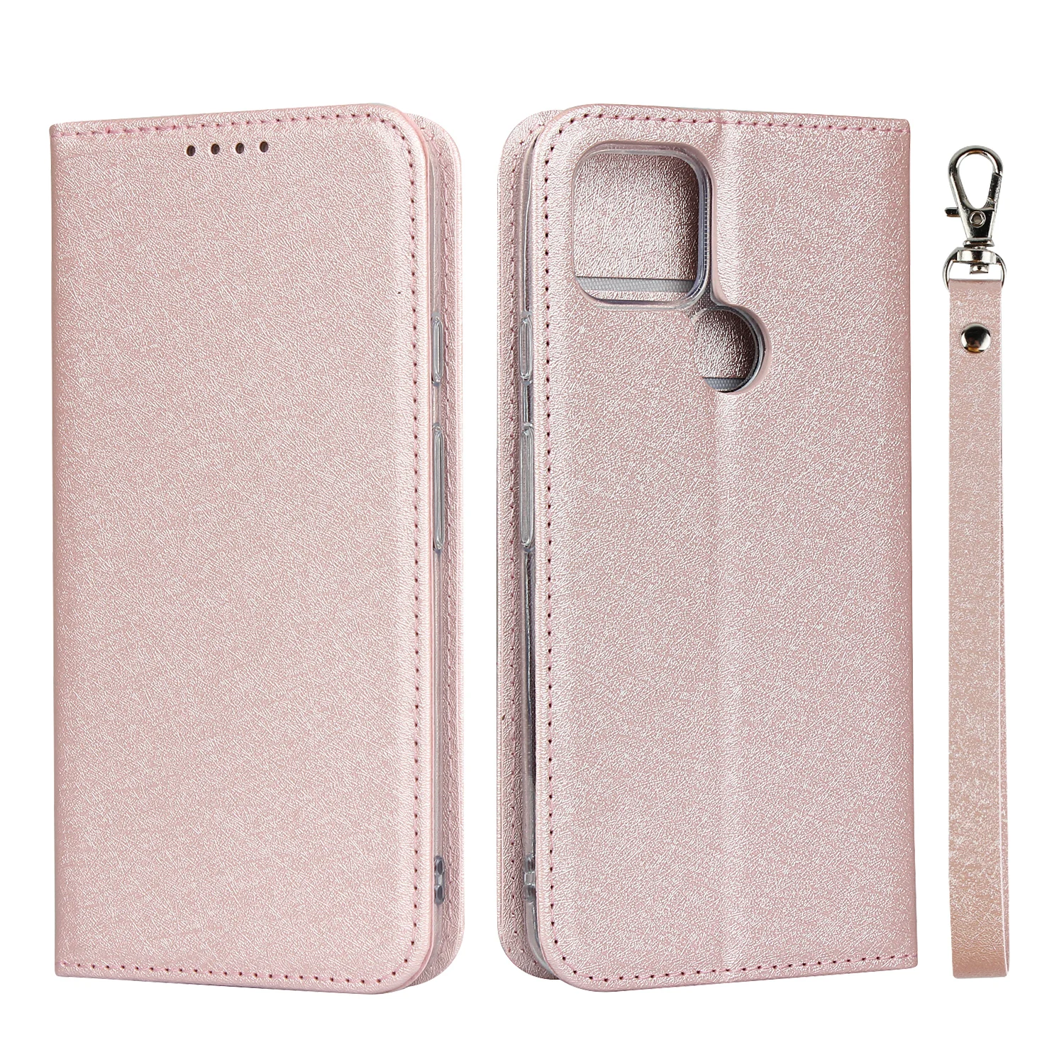 

Luxury Silk pattern PU Leather Flip Wallet Case For Google Pixel 4a 5G with ID card slot, As pictures