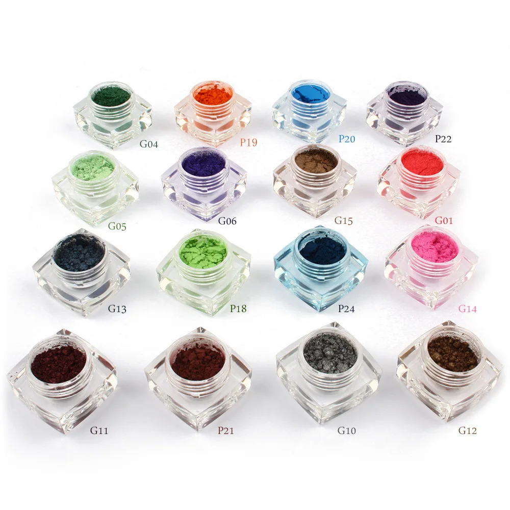 

2021 Hot 24 Colors Loose Single Glitter Powder Eye Shadow High Pigment Eyeshadow