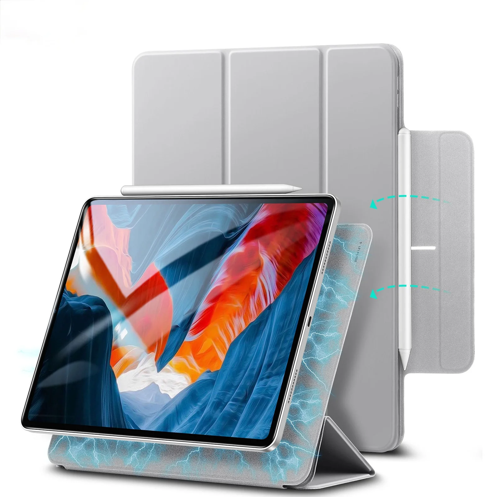 

2021 new tablet Case for ipad Pro 11 case with magnetic stand supper slim