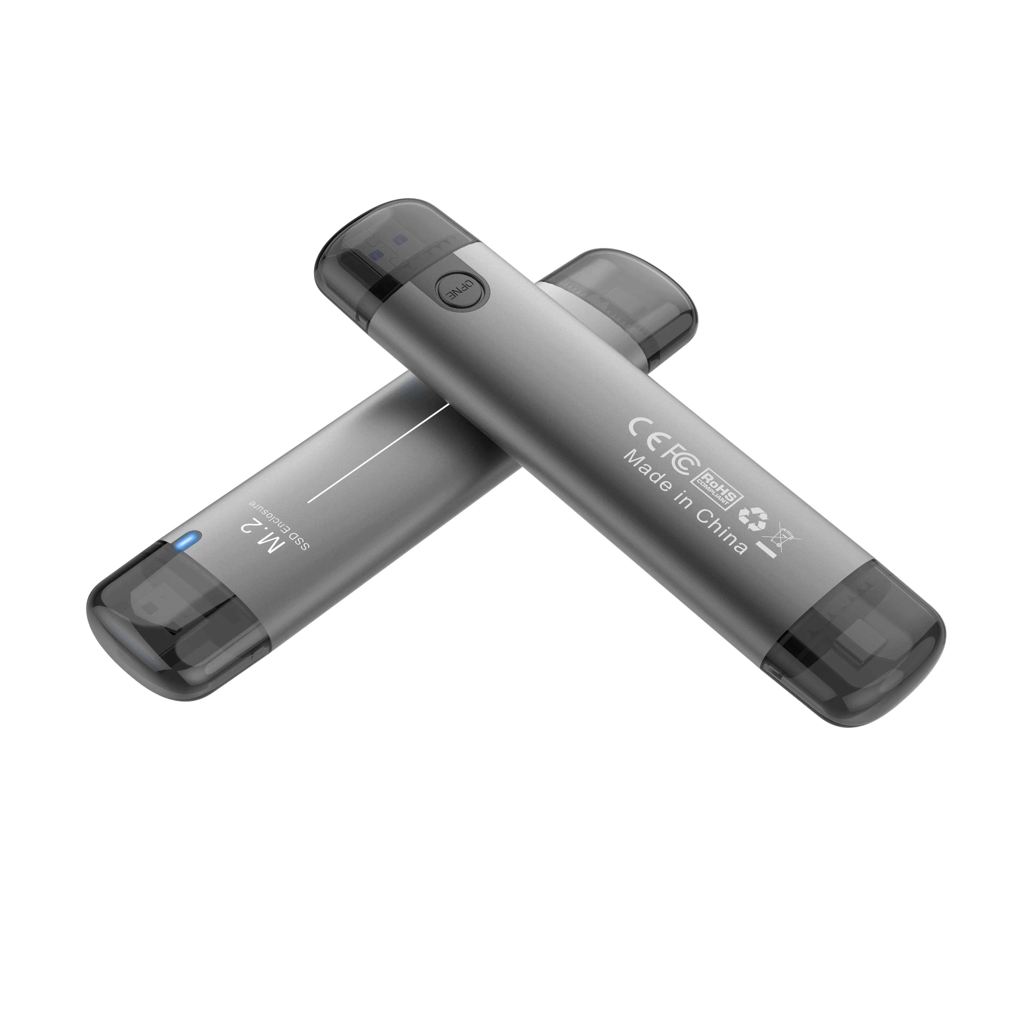 

M.2 Enclosure with USB type c USB 3.0 external port