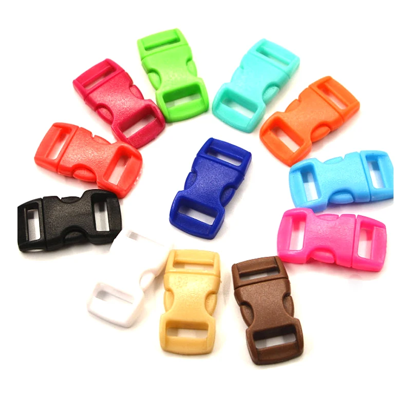 

Factory Price Wholesale A Ring Side Release Adjustable Recycled Plastic Buckle Accessories, Customized