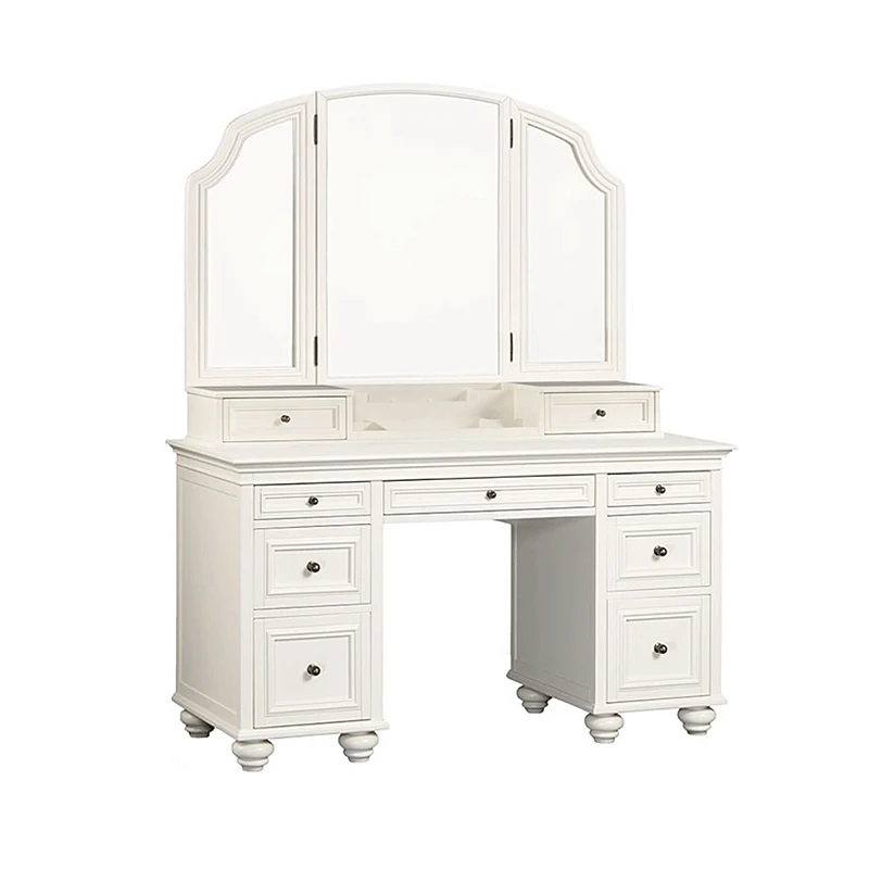 Biprotector Caser Dressing Table in Theprotection Box 2022 Hot Modern Bedroom Furniture Carton Customized Logo Standing Panel