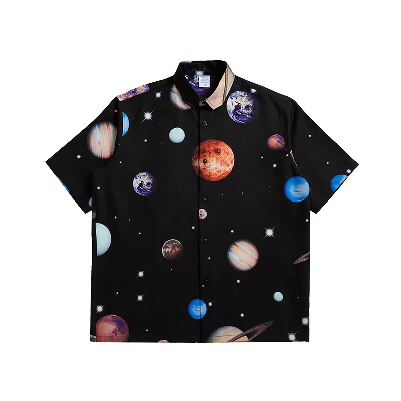 

Wholesale Men Fashion Printed Polo Shirt, Black