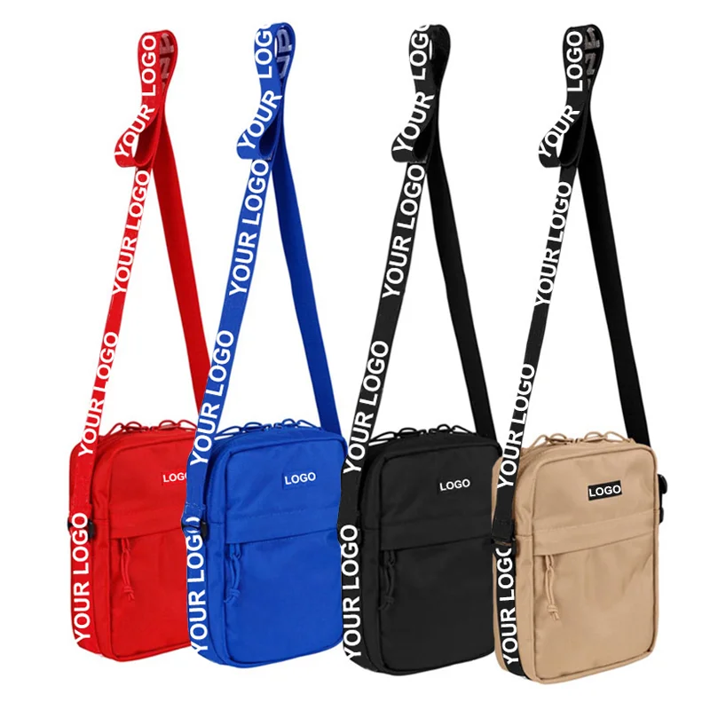 

Low MOQ High Quality Custom Sport Fashion Style mini shoulder Crossbody bags for Men custom messenger Bag, Customized color