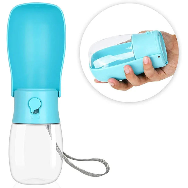 

Wholesale Foldable Pet Dog Water Bottle Portable Outdoor Pet Water Bottle SIlicone, As picture