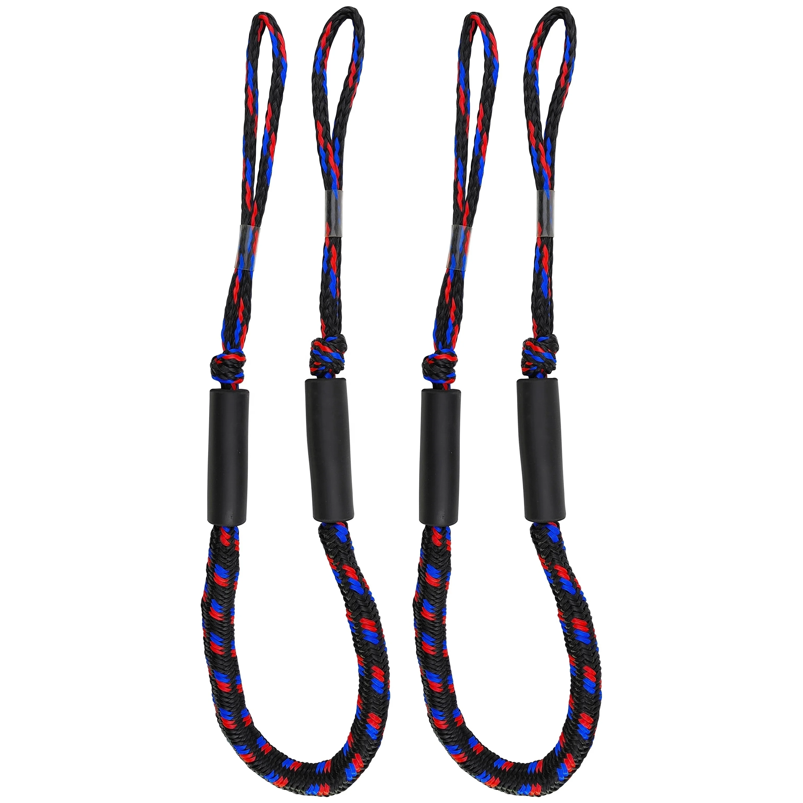 4ft 2200lbs Polyethylene Bungee Dock Line Anchoring Mooring Rope for Boat Model BR-01