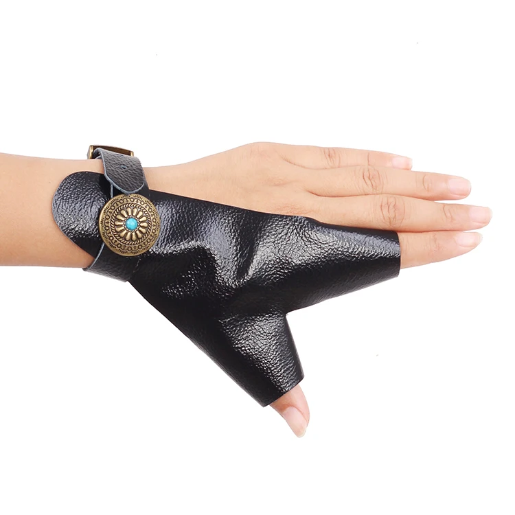 

Archery Cowhide protector Left Hand Longbow Protective Guard for recurve bow shooting