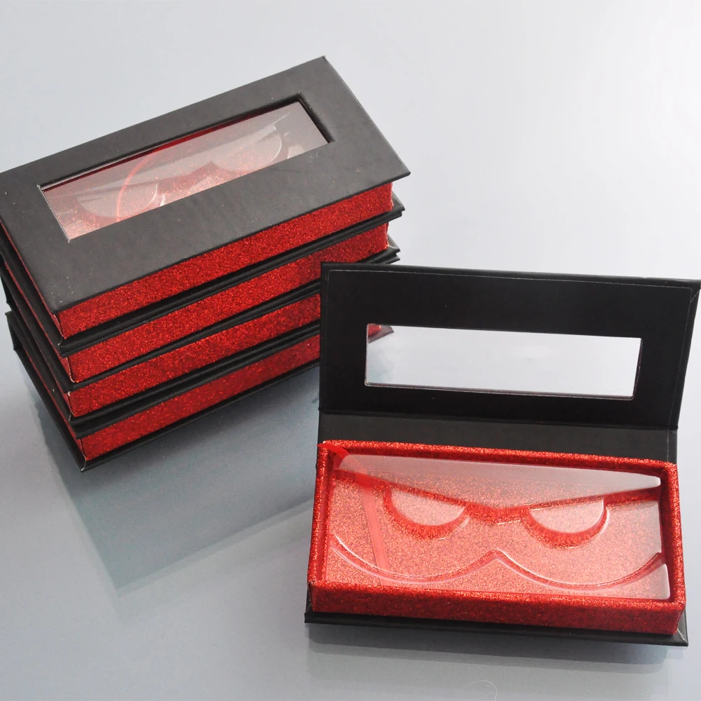 

wholesale false eyelash packaging box lash packaging boxes custom logo faux cils fake mink eyelashes magnetic case bulk vendor