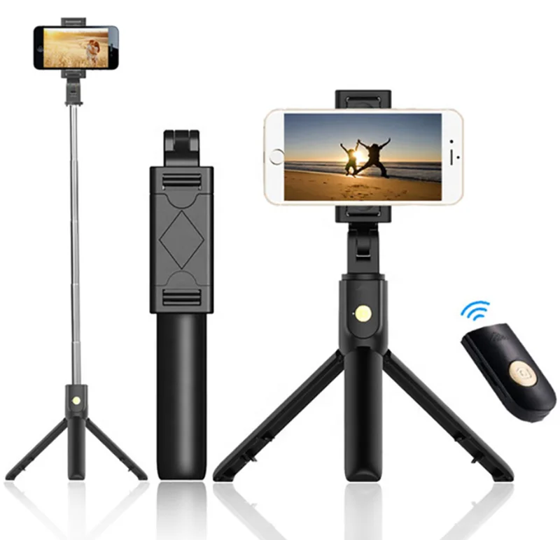 

2021 High quality multi-function Selfie stick integrated Tripod Livestream for smartphone for iPhone 12/12pro/12pro Max XS Max
