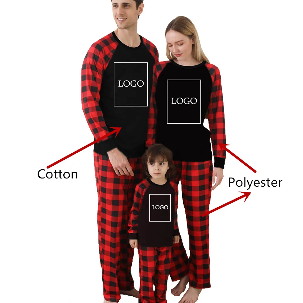 

2021 christmas Matching Family Pajamas Christmas Boys and Girls Pyjamas 2 Piece PJs for Mum and Me