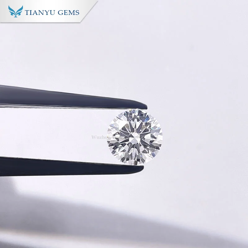 

Wholesale Factory Prince Round Brilliant Cut 1.12ct E VS2 Ideal White Loose Lab Grown CVD Diamonds with IGI Certificate