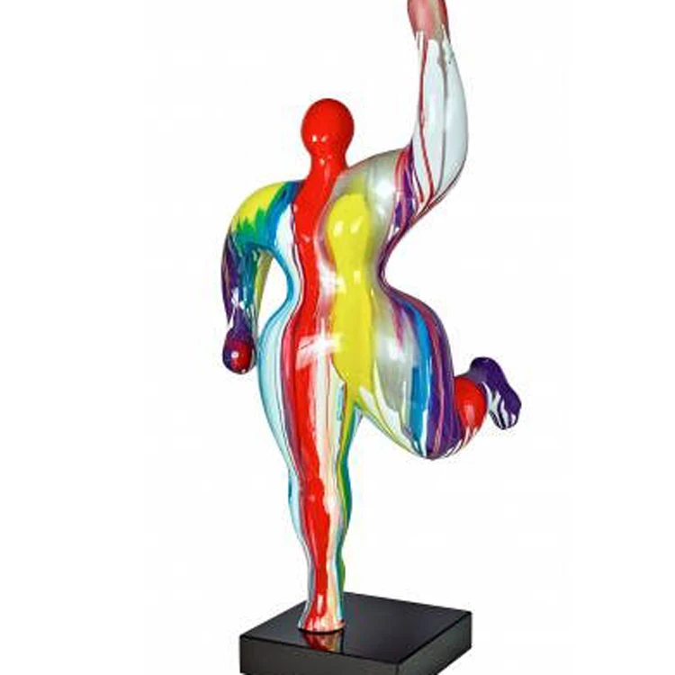 resin woman statue