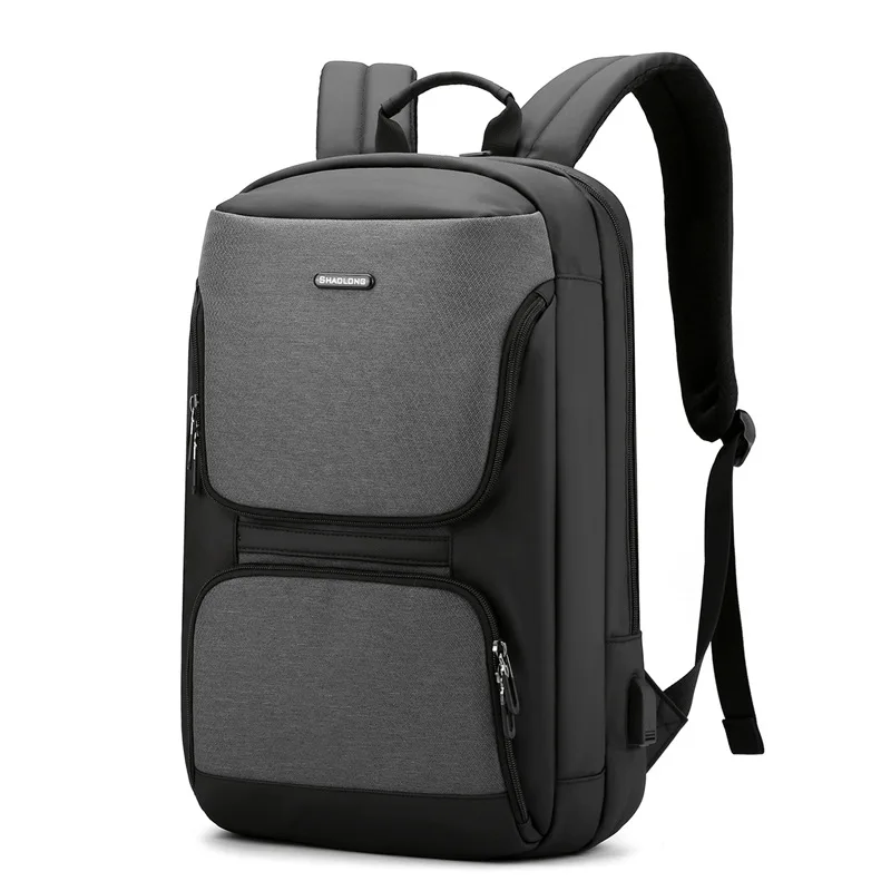 

Anti stolen USB charging men briefcase notebook bags business laptop backpack, 3 colors or customized