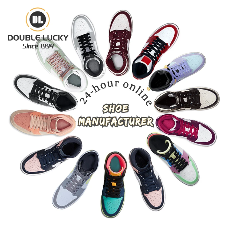 

Double Lucky Zapatos De Dama Sneaker Manufacturers Wholesale China Mens Footwear Basketball Casual Custom Shoes with Logo, Customized color