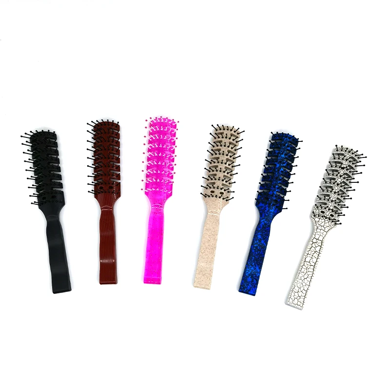 

Wholesale PP plastic ribs comb haircut scalp massage comb hair comb, Custom