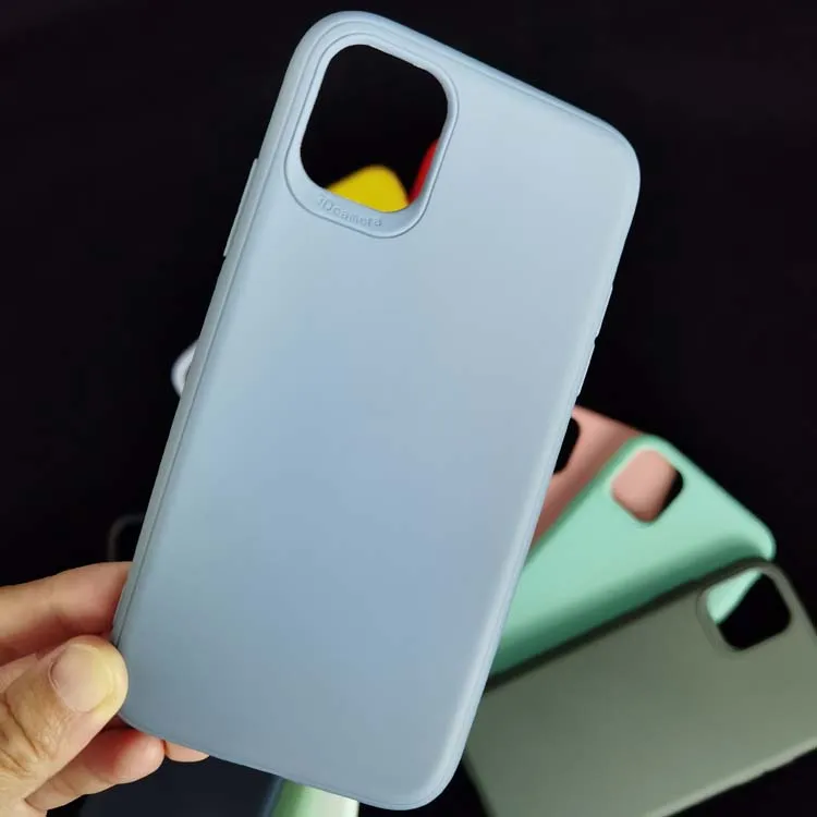 

Light Weight 1.6mm 3D Camera Hole Design Silicone Soft Skin Feel TPU Matte Phone Cover Case For Oppo Realme X2 Pro Reno Ace