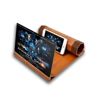 

3D Mobile Phone Screen Magnifier Wood Mobile Phone stand Screen Magnifier Video Amplifier