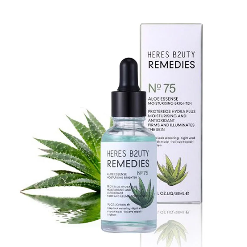 

Heres B2uty Aloe Natural Face Collagen Serum Anti Rich in Vitamin Skin Care Essence