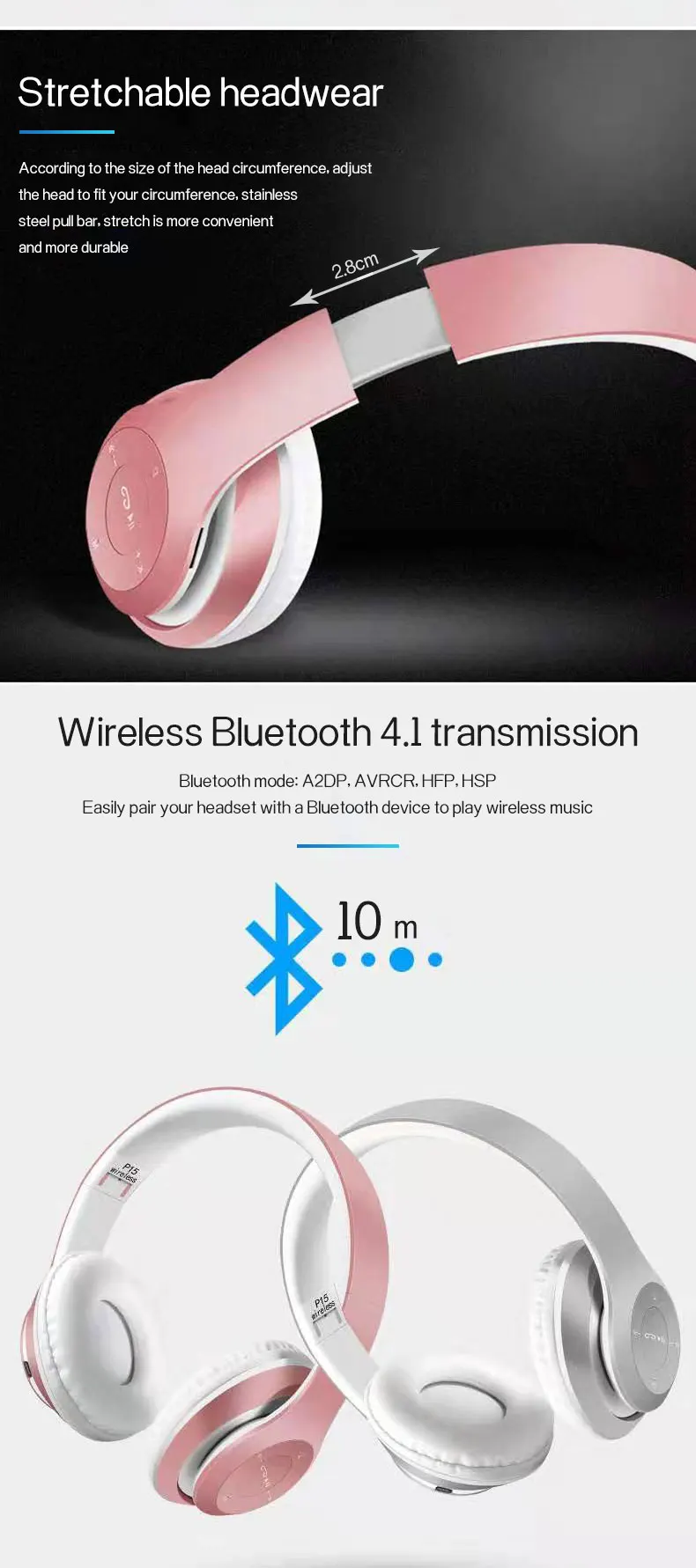Golden Sky China Manufacturer Wholesale Wireless Earphones Bluetooth Gaming Headset Earpiece Headband Headphone Free Shipping - ANKUX.COM