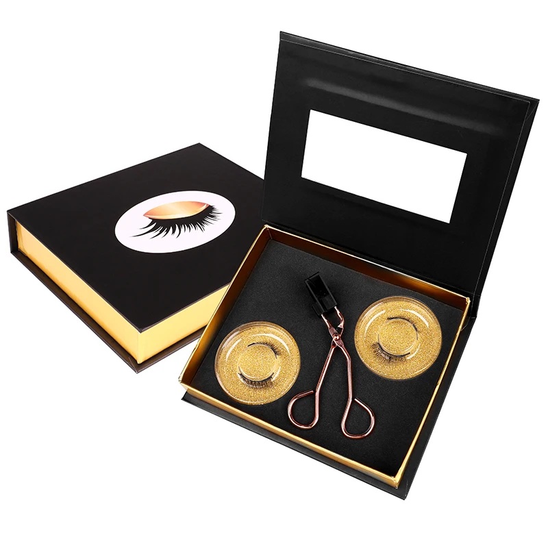

2021 Most Popular Handmade Lash Private Label Tools Newest 2 Magnetic Eyelashes With Clip