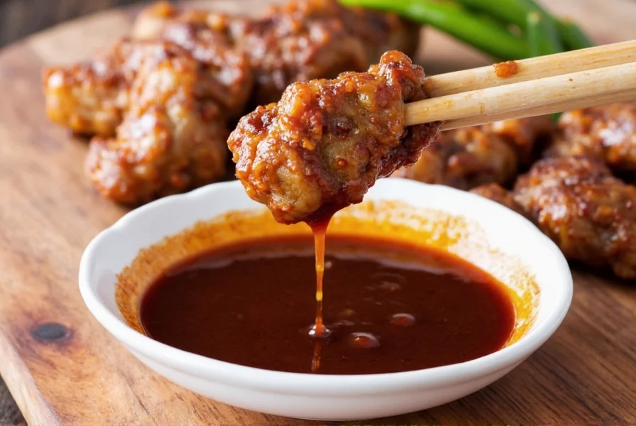 Homemade bulgogi sauce in a glass jar