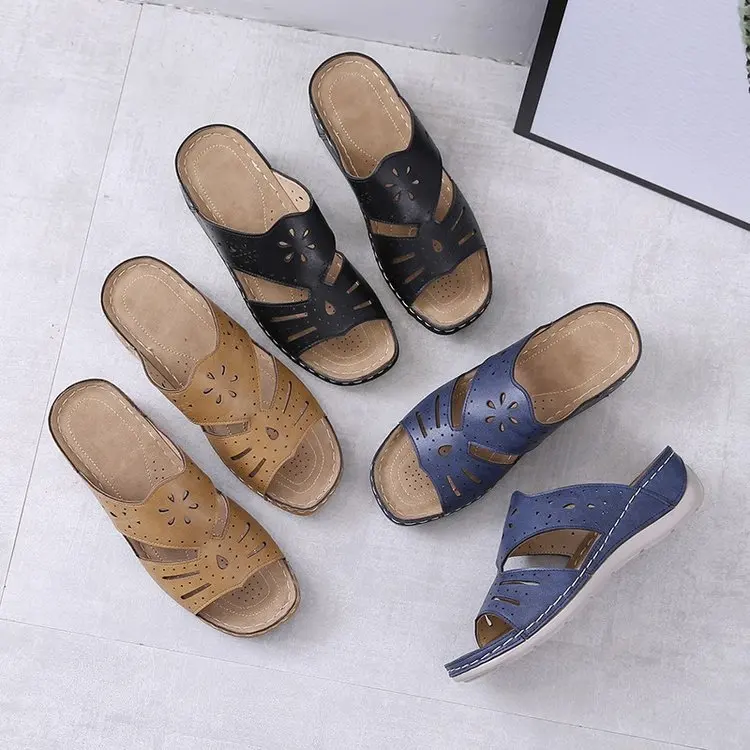 

Shoes Women Summer Outdoor Sandals cork slippers Sandals sandalias mujer factory price suka, Customized