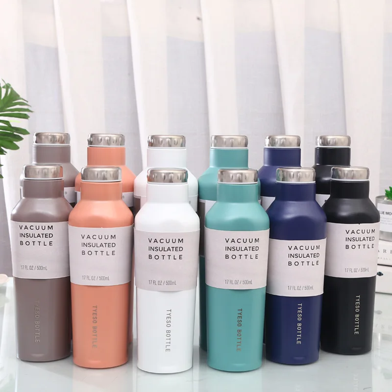 

BPA Free Insulated Gym Bottle Small Mouth Custom LOGO Stainless Steel Vacuum Flask