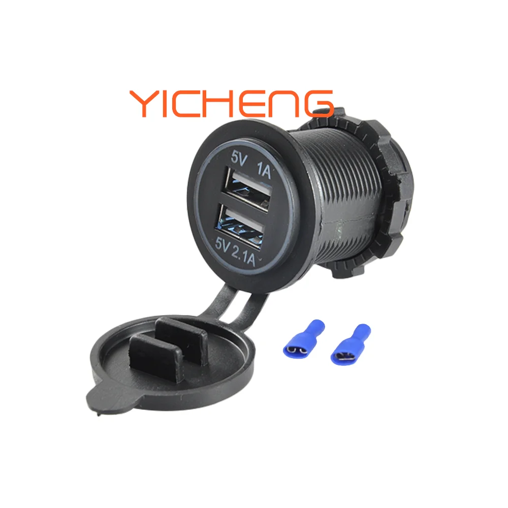 

3.1A 12V 24V Dual Port Quick Charge Car USB Charger