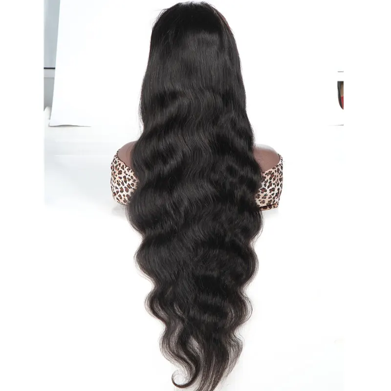 

Wholesale Virgin Brazilian Body Wave Pre Plucked Swiss Transparent Lace 13x6 HD Human Hair 13x4 Lace Frontal Wig
