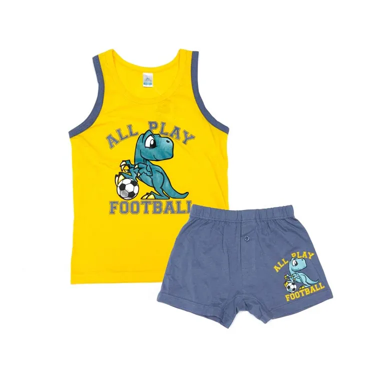 
Hot Sale Summer Cartoon Boys Cotton Underwear Kids Children Breathable Underwear Set Wholesale 