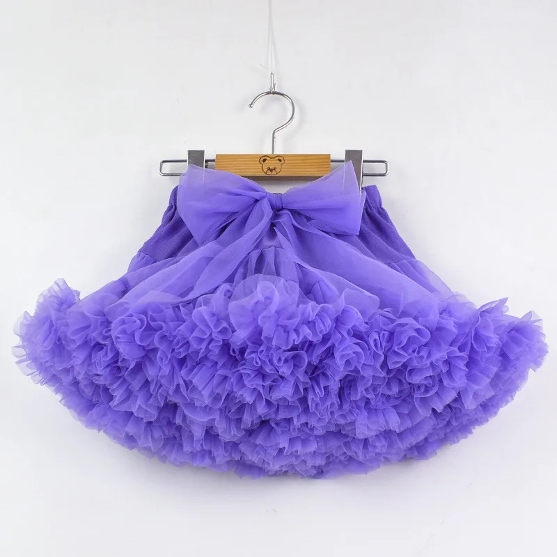 
High Quality Baby Girls Tutu Skirt Fluffy Children Ballet Kids Princess Tulle Party Dance Skirts 