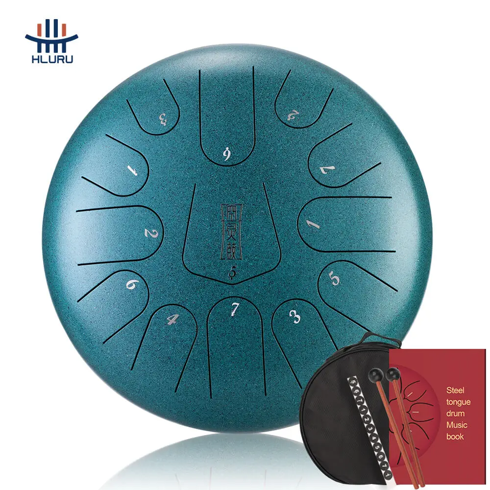 

Hluru drum TS13 13note 12-inch handpan tank drum steel tongue drum