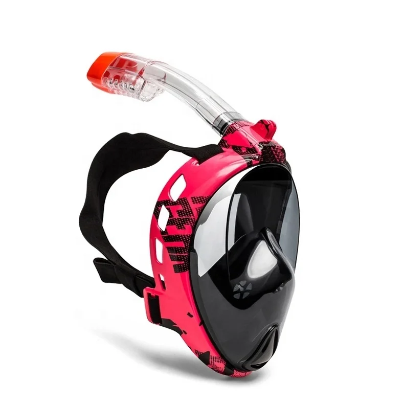 

Professional Dry Anti-fog Swimming Sports Eyewear Full Face Breathing Snorkeling Diving Mask