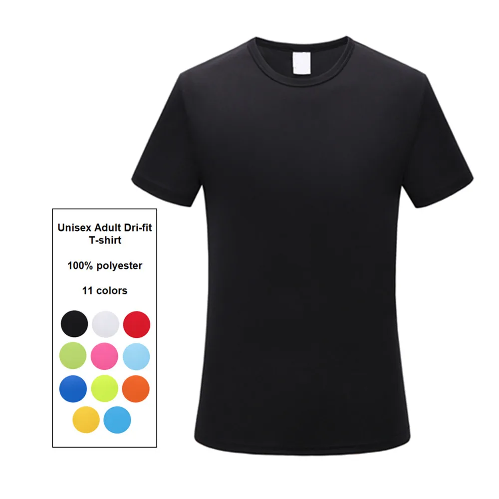 

Unisex polyester tshirts plain drifit tshirt men's t shirt
