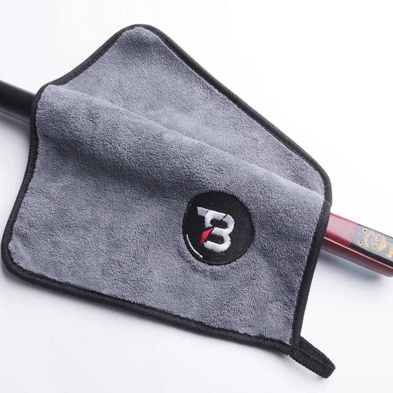 

Billiard accessories Multi-function super soft microfiber durable pool snooker cue cleaning towel cloth care kit, Customized color