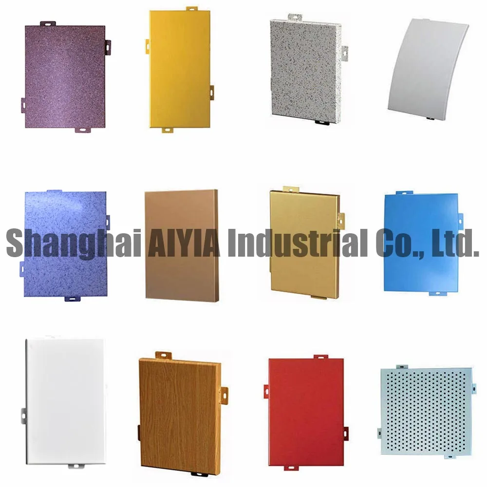 Aluminum veneer sample