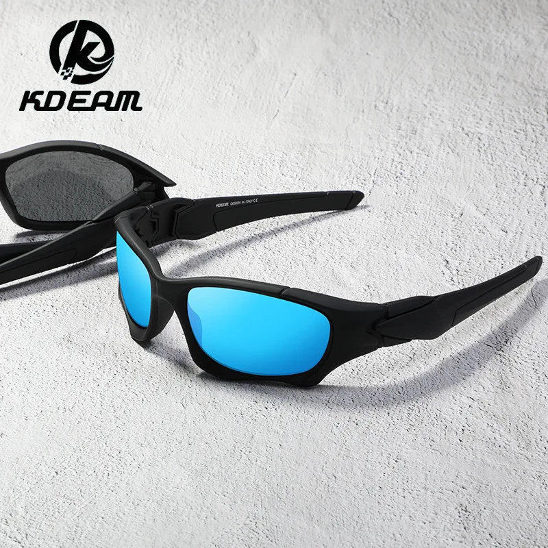 

Kdeam New Glasses for Riding Polarized Sunglasses Fishing Night Vision Polarized Sunglasses KD0623 Men's Outdoor Sports Men TAC, Picture colors