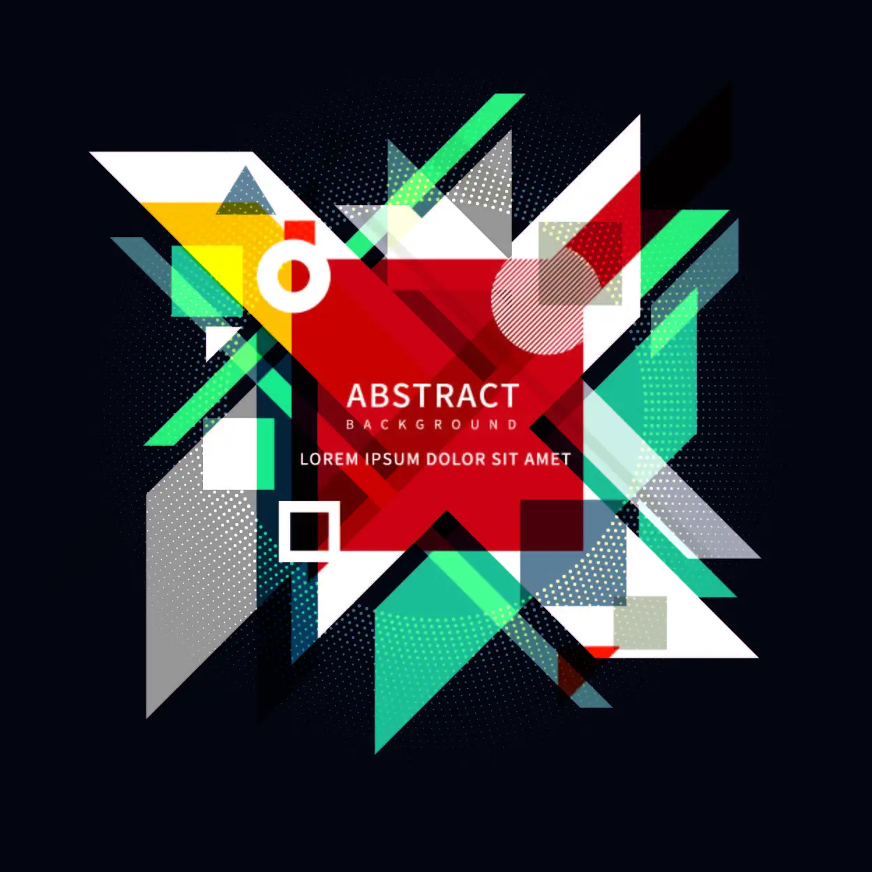 
Abstract creative geometric background design posters 