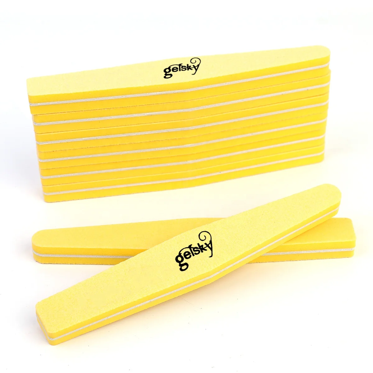 

Gelsky High Quality Nail Buffer File Verified Supplier Double Sided Nail Filer Buffer Sponge Nail File