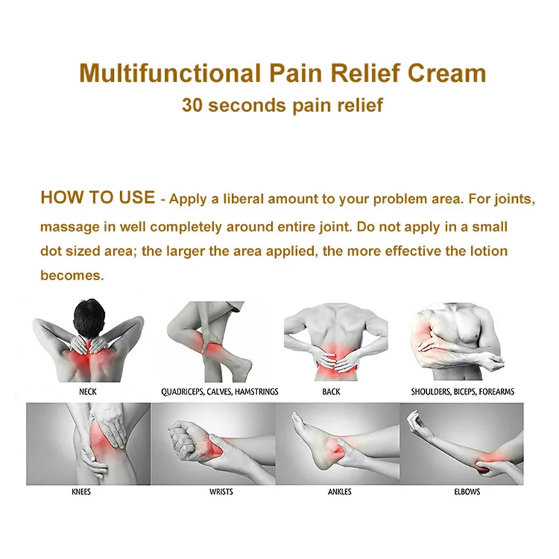 Pain Relief Cream инструкция на русском языке. Как пользоваться китайским Pain Relief Cream отзывы.