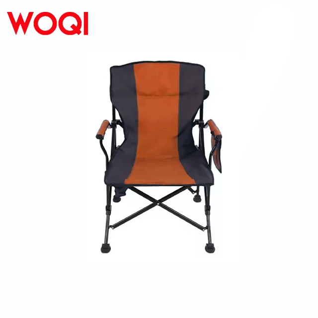 WOQI Custom Portable Backpack Folding Chair Hot Sale Foldable Camping Beach Fishing Chair with Carry Bag for Outdoor Activities