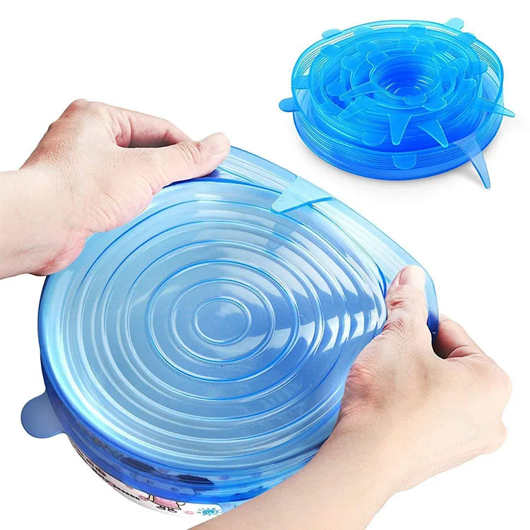 

Amazon Hot Sale Environmentally Friendly Reusable With Corners Soft And Stretchable Multi Model Cup And Plate Cover