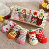 

Cute pretty girl kids anti slip socks baby stockings in stock