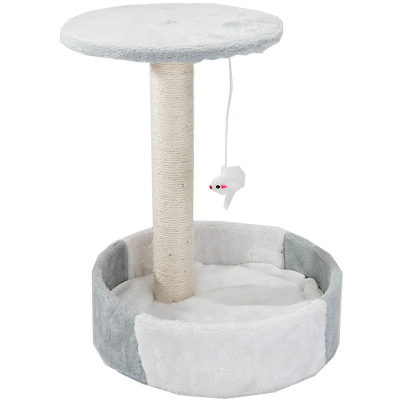 

Wholesale Cat Climbing Frame Cat Scratching Post Does Not Drop Debris and Grinding Claws Kitten Toys Pet Supplies