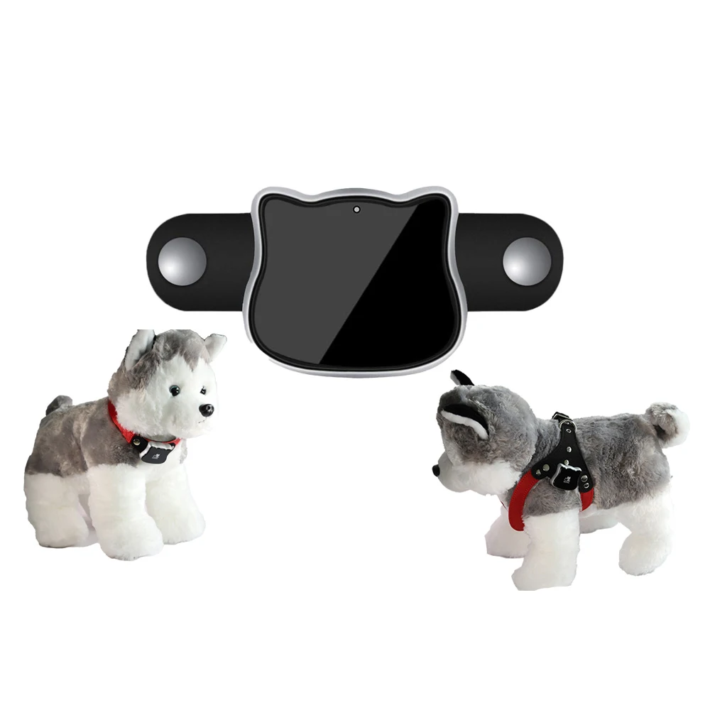 

Smart Mini GPS Tracker Chip G02M Anti-Lost gsm+wifi pet tracking collar for Dogs, Black