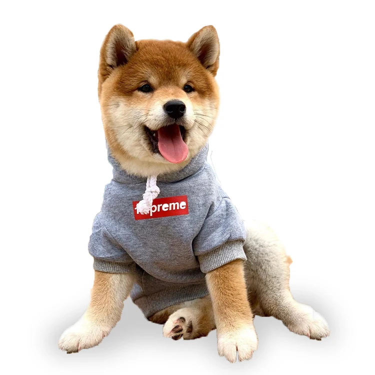 

Wholesale Custom New Autumn Korean 100%Cotton Fashionable Dog Clothes Hoodies, Customized color