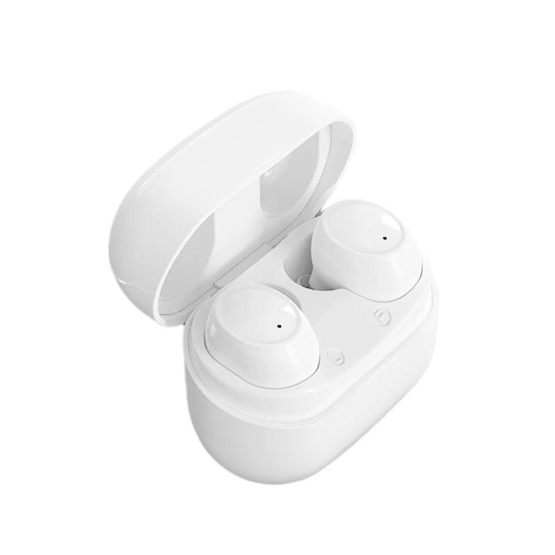 

china wholesale factory new bluthuth headphone headset bt v5.0 5.0 tws wireless in-ear in ear earbud earphone, White/black or other