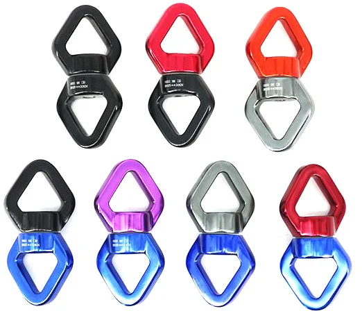 
Climbing 30kN CE EN354 Ball Bearing Aluminum Swivel for Aerial Yoga 