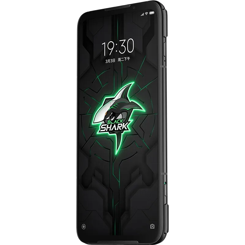 

Original and New Sealed Xiao Mi Black Shark 3 Pro 5G 7.1 Inch Screen 64MP Snapdragon 865 Gaming SmartPhone, Black/gary